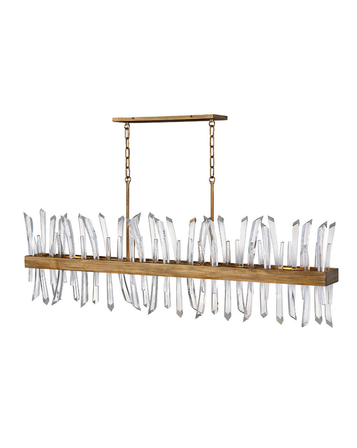 Hinkley Revel Chandelier Chandeliers Hinkley Burnished Gold 5.25x55.5x14.25 