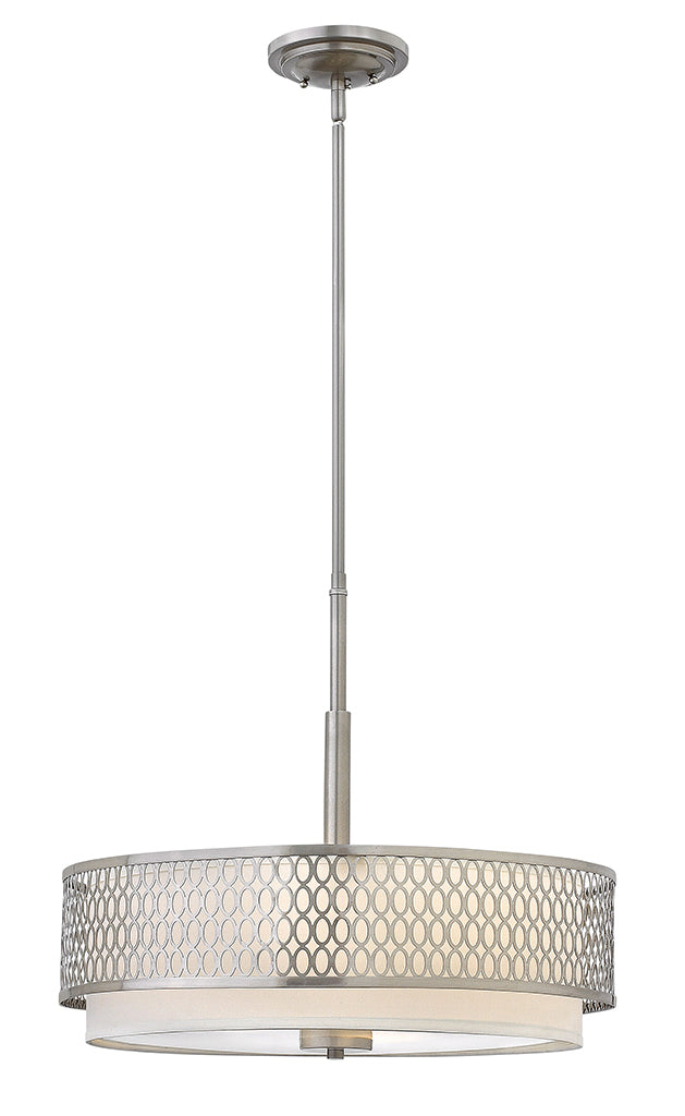 Hinkley Jules Chandelier Chandeliers Hinkley Brushed Nickel* 21.0x21.0x18.5 