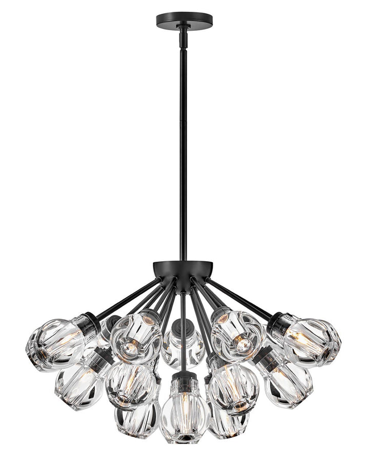 Hinkley Elise Chandelier Chandeliers Hinkley Black* 27.25x27.25x15.25 