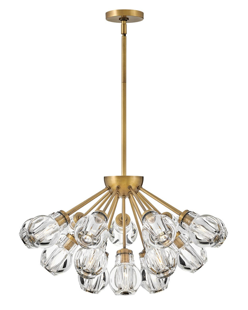 Hinkley Elise Chandelier Chandeliers Hinkley Heritage Brass 27.25x27.25x15.25 