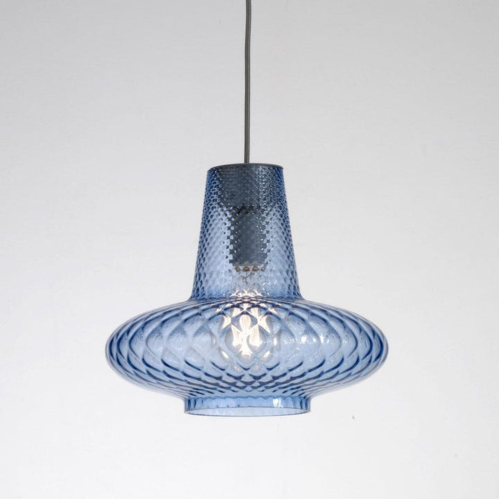 Zafferano America Giulietta Pendant Light Pendants Zafferano America Light Blue 45 inches