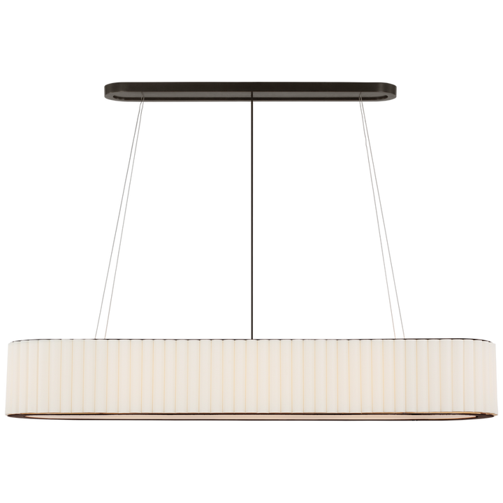 Visual Comfort & Co. Palati Large Linear Chandelier Chandeliers Visual Comfort & Co. Bronze  