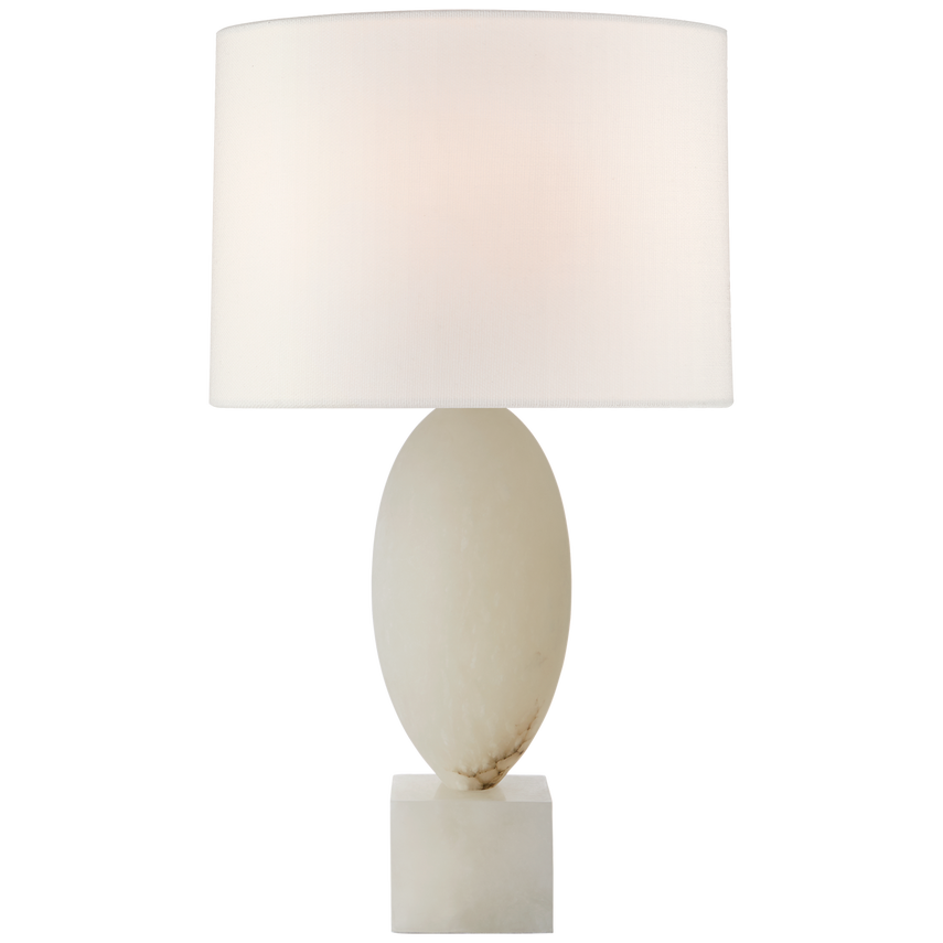 Visual Comfort & Co. Versa Large Table Lamp Table Lamps Visual Comfort & Co. Alabaster  