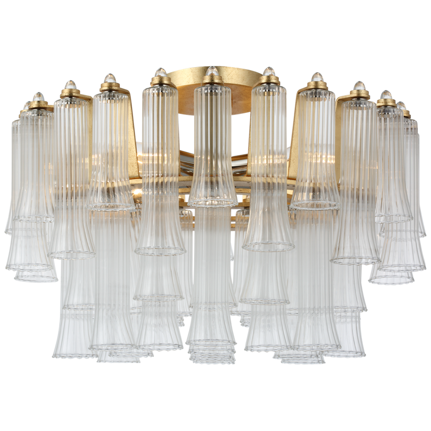 Visual Comfort & Co. Lorelei 18" Semi-Flush Mount Ceiling Flush Mounts Visual Comfort & Co.   