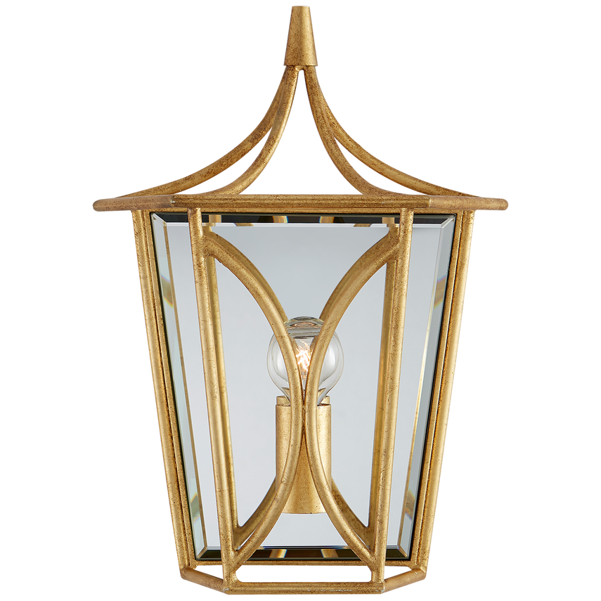 Visual Comfort & Co. Cavanagh Mini Lantern Sconce Wall Sconces Visual Comfort & Co. Coral  