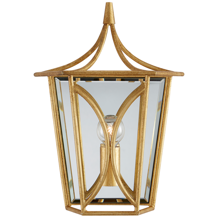 Visual Comfort & Co. Cavanagh Mini Lantern Sconce Wall Sconces Visual Comfort & Co. Coral  