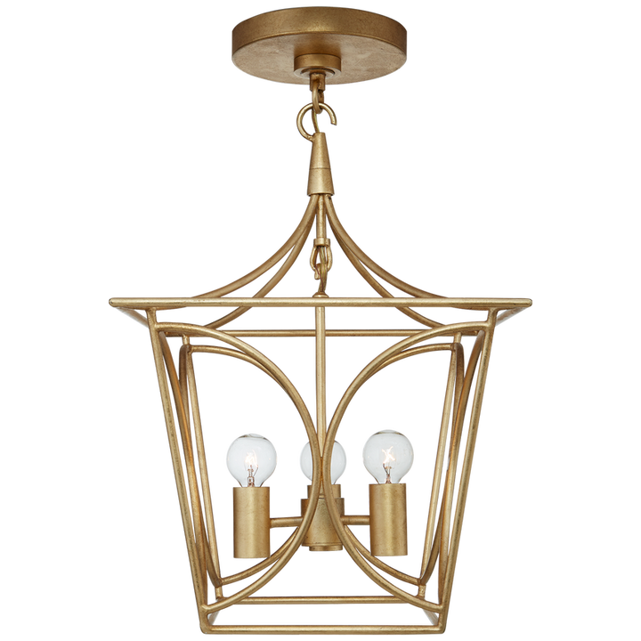 Visual Comfort & Co. Cavanagh Mini Lantern Pendants Visual Comfort & Co. Gild  