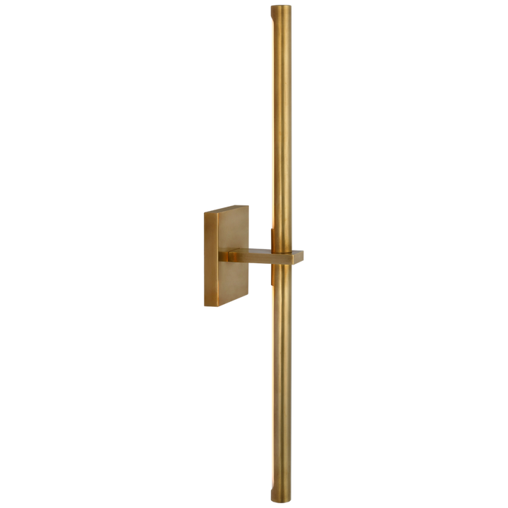 Visual Comfort & Co. Axis Large Linear Sconce Wall Sconces Visual Comfort & Co. Antique-Burnished Brass  