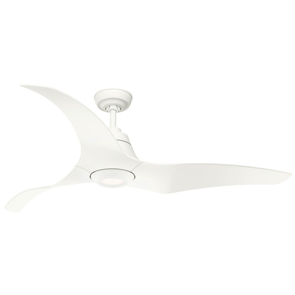 Hunter 60 inch Arwen Damp Rated Ceiling Fan with LED Light Kit and Handheld Remote Indoor Ceiling Fans Hunter   