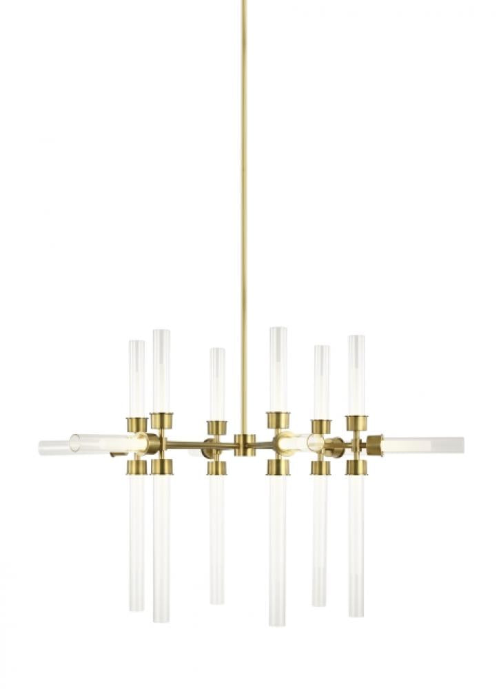 Tech Lighting Linger 18 Light Chandelier Chandeliers Visual Comfort Modern   