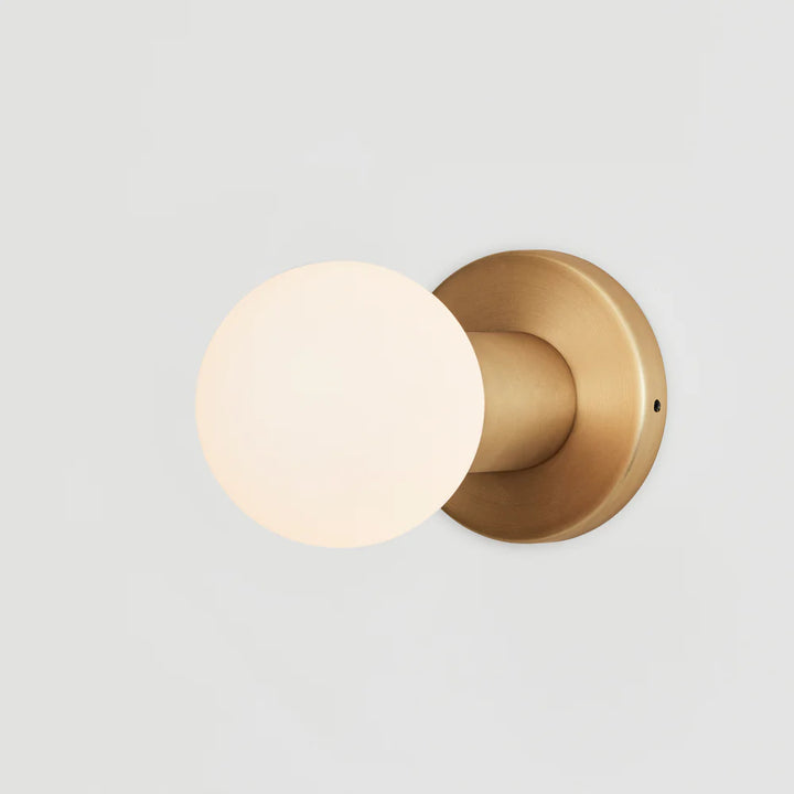 Tala Lochan Wall Light Bulbs Tala Brass Sphere III 