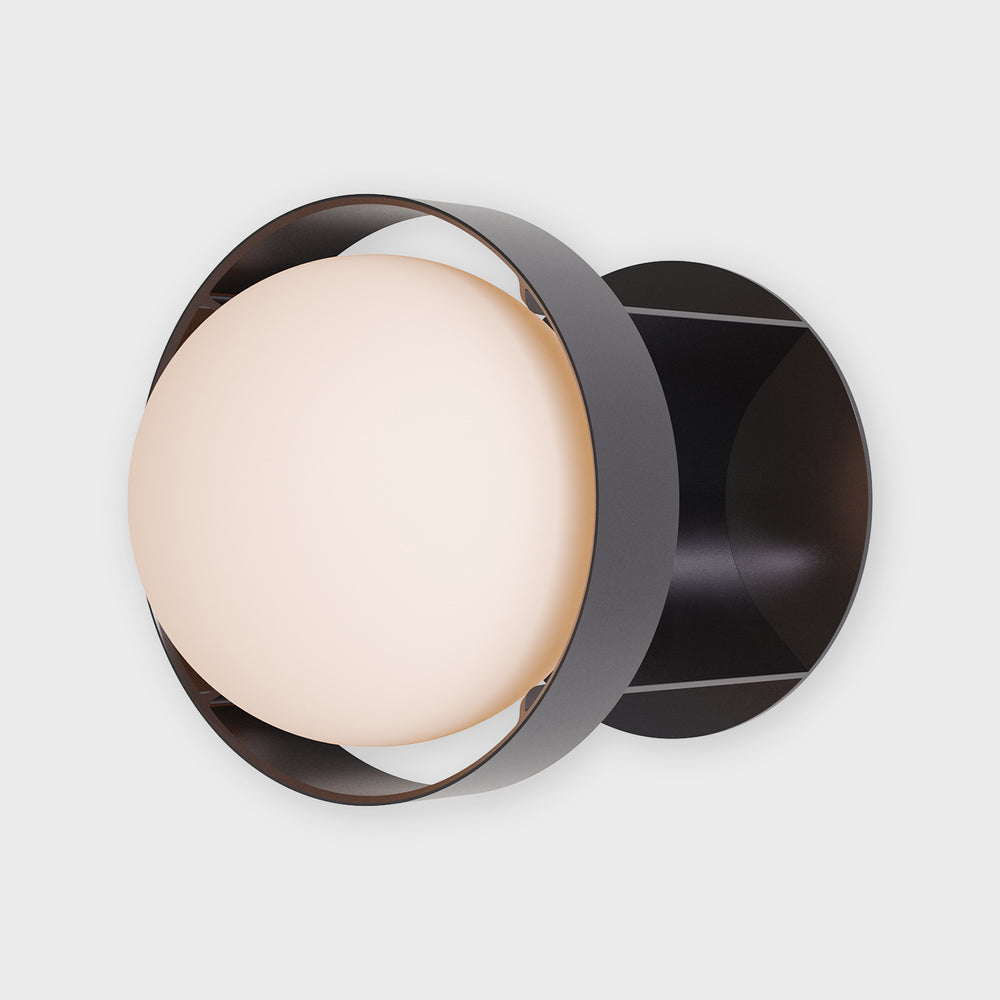 Tala Loop wall light with Sphere IV Wall Sconces Tala Dark Grey 9.25x7.25x7.25 