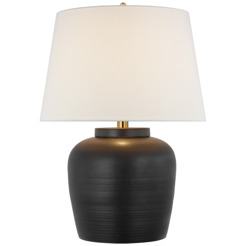 Visual Comfort & Co. Nora Medium Table Lamp Table Lamps Visual Comfort & Co. Matte Black  