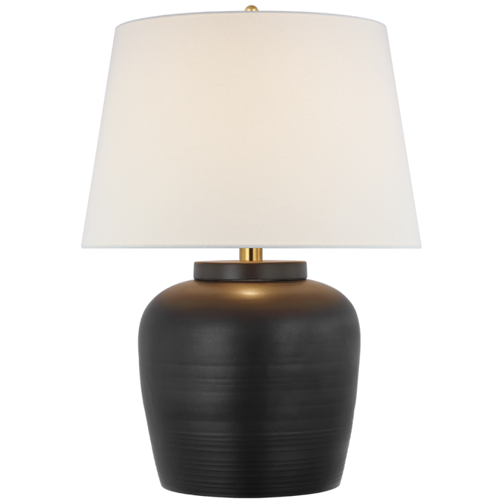 Visual Comfort & Co. Nora Medium Table Lamp Table Lamps Visual Comfort & Co. Matte Black  