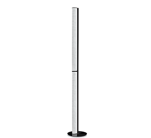 Slamp MODULA LINEAR FLOOR Floor Lamps Slamp BLACK CRYSTAL 3,9 x 3,9 x h 76,4 (base Ø12,5") 