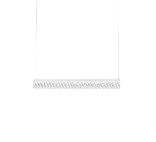 Slamp MODULA SUSPENSION Chandeliers Slamp LIGHT GREY PLISSE 37,8 x 2,2 x h 3,9