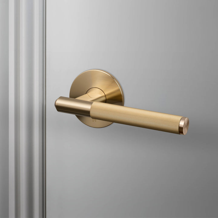 Buster + Punch Conventional Door Handle, Linear Design - PASSAGE TYPE