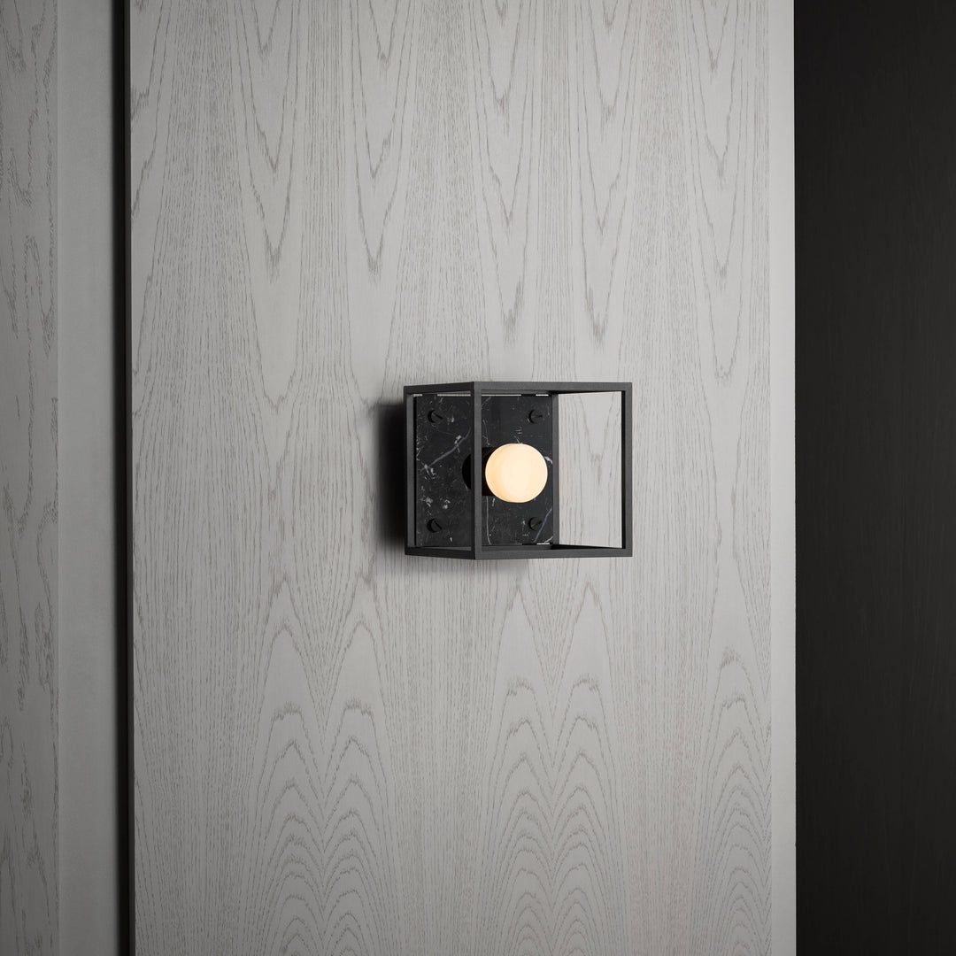Buster + Punch Caged Small Cross 6.7" Wall Sconce