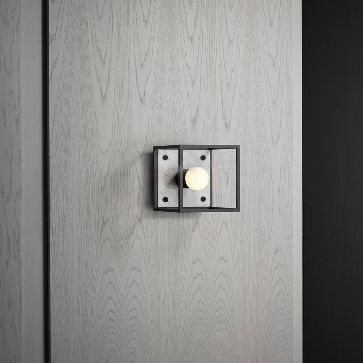 Buster + Punch Caged Small Cross 6.7" Wall Sconce