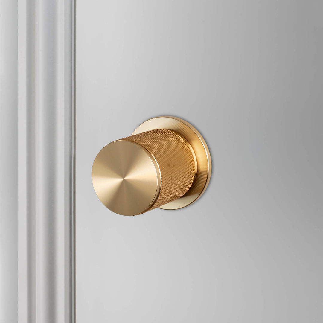 Buster + Punch Door Knob Set of 2, Cross Design, PASSAGE TYPE