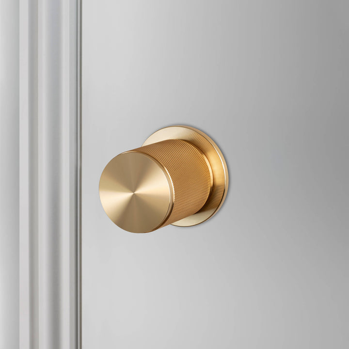 Buster + Punch Door Knob Set of 2, Cross Design, PASSAGE TYPE