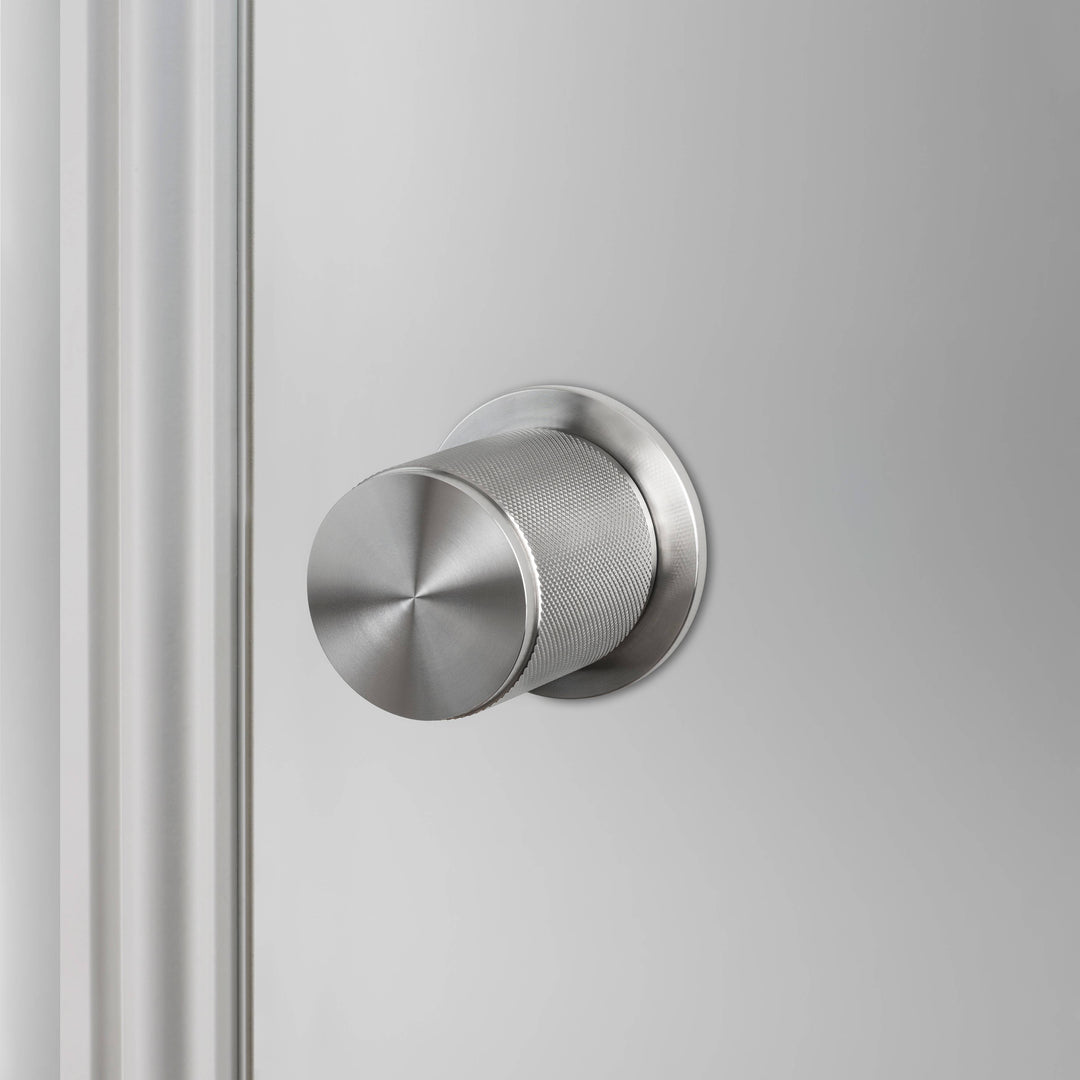 Buster + Punch Door Knob Set of 2, Cross Design, PASSAGE TYPE