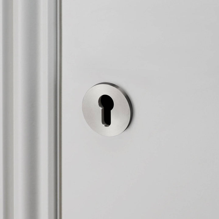 Buster + Punch Euro Cylinder Key Escutcheon Steel