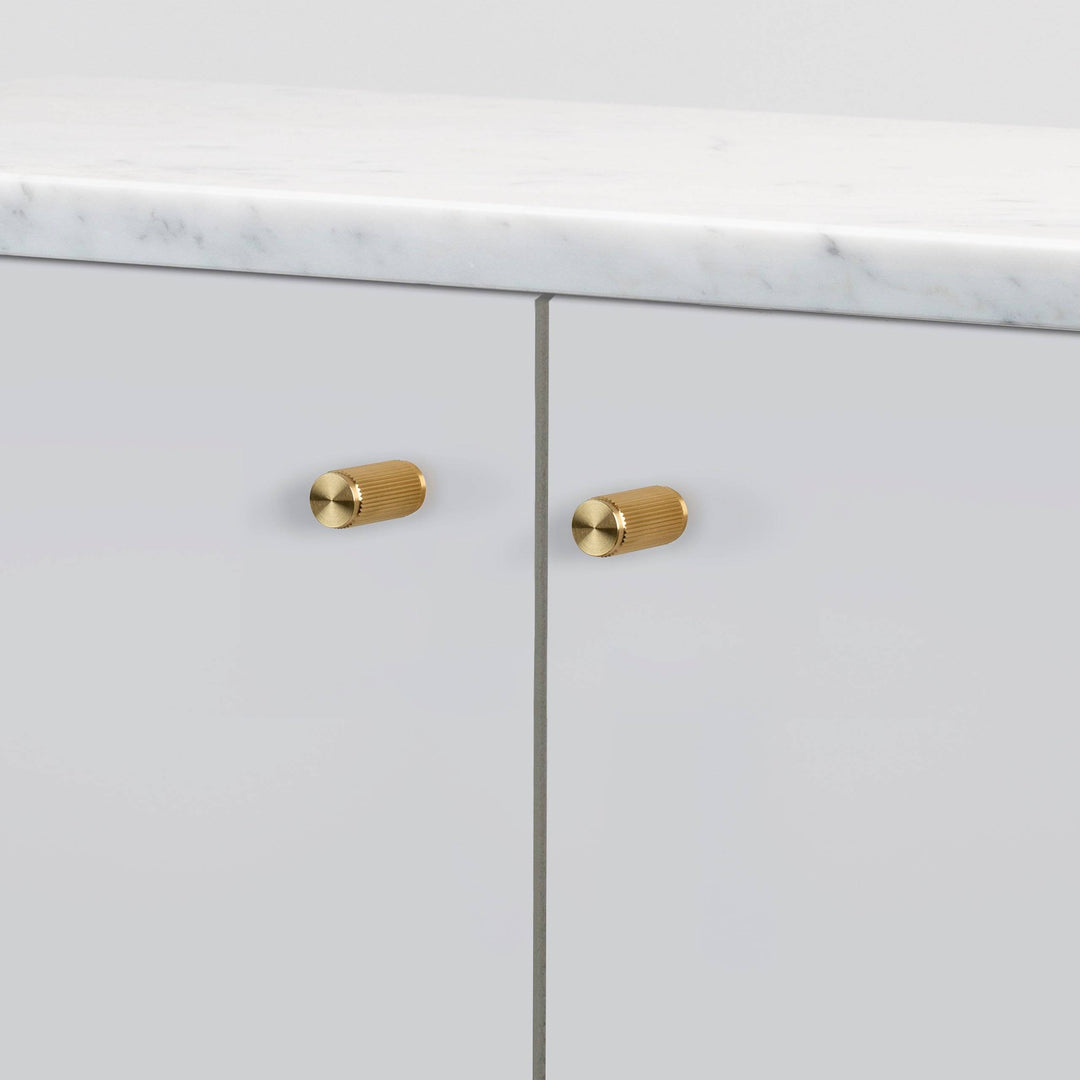 Buster + Punch Furniture Knob | Linear Knurl