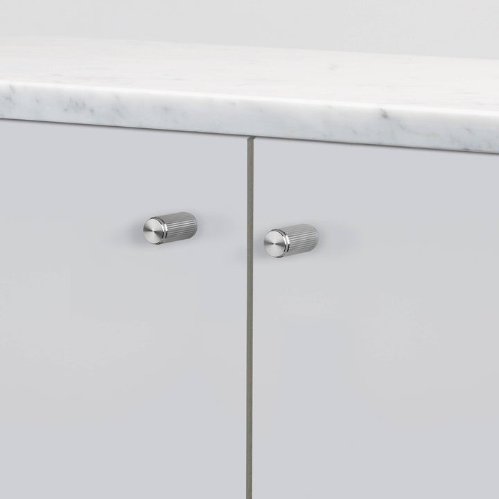 Buster + Punch Furniture Knob | Linear Knurl