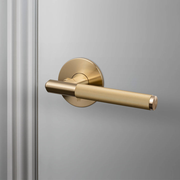 Buster + Punch Conventional Door Handle, Linear Design - PRIVACY TYPE
