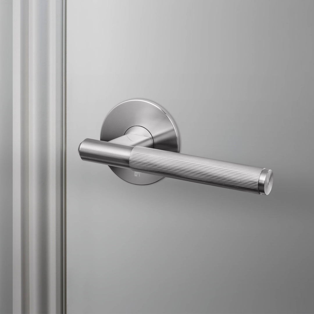 Buster + Punch Conventional Door Handle, Linear Design - PASSAGE TYPE
