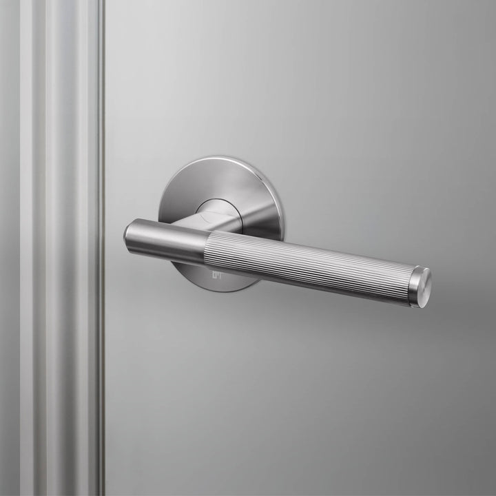 Buster + Punch Conventional Door Handle, Linear Design - PASSAGE TYPE