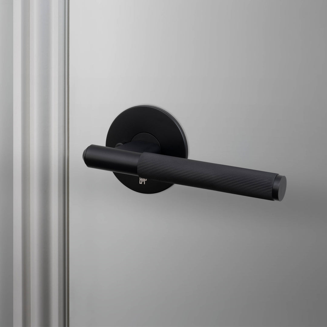 Buster + Punch Conventional Door Handle, Linear Design - PRIVACY TYPE