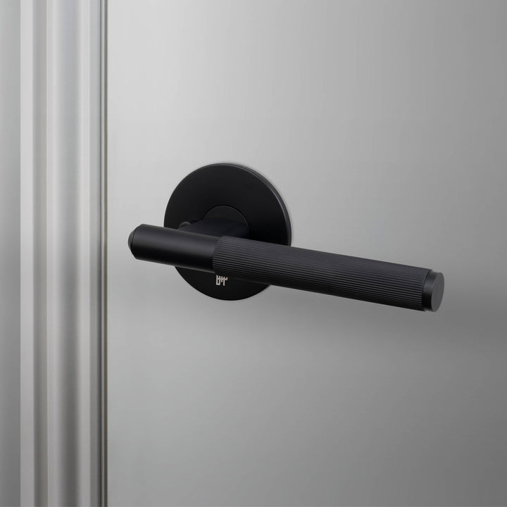 Buster + Punch Conventional Door Handle, Linear Design - PRIVACY TYPE