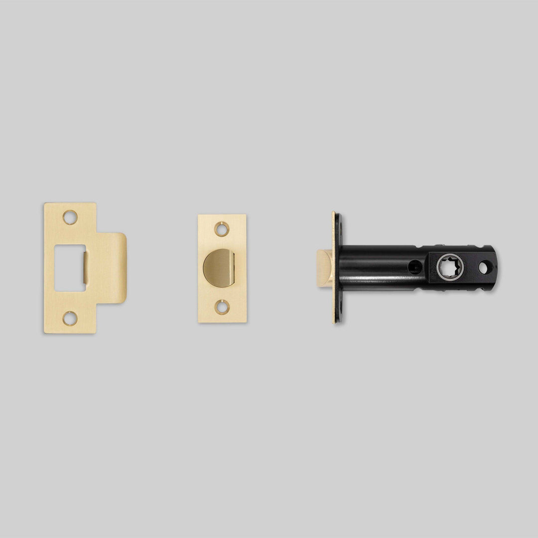 Buster + Punch Tubular Latch Door Handle Brass