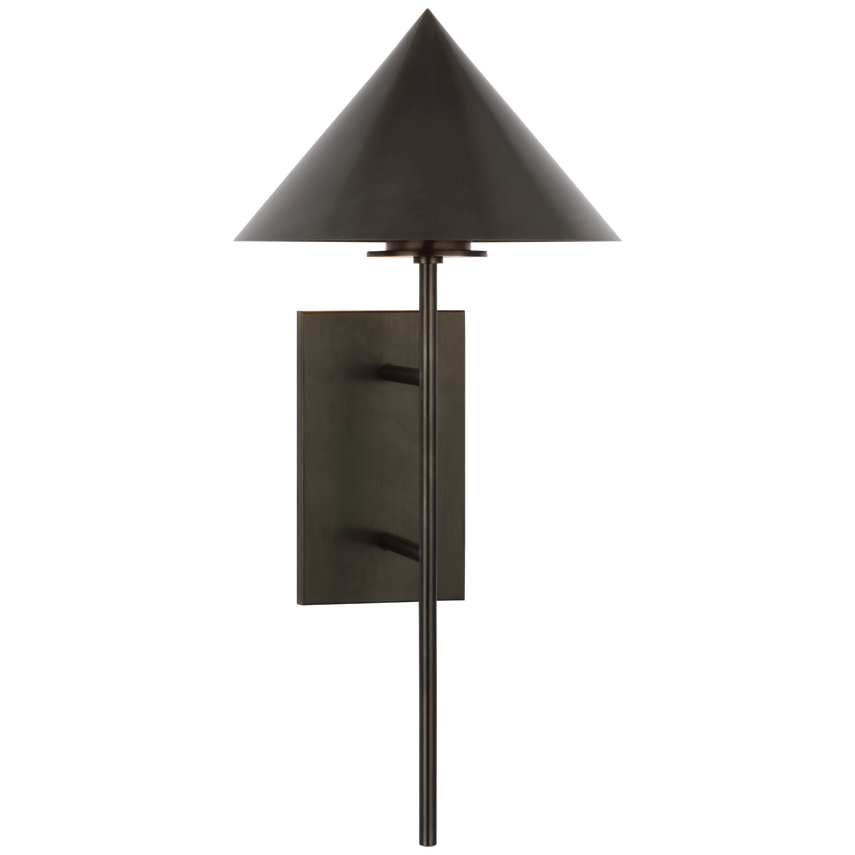 Visual Comfort & Co. Orsay Medium Downlight Sconce Wall Sconces Visual Comfort & Co. Bronze  