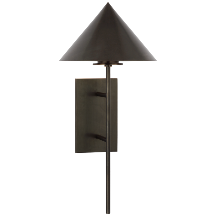 Visual Comfort & Co. Orsay Medium Downlight Sconce Wall Sconces Visual Comfort & Co. Bronze  