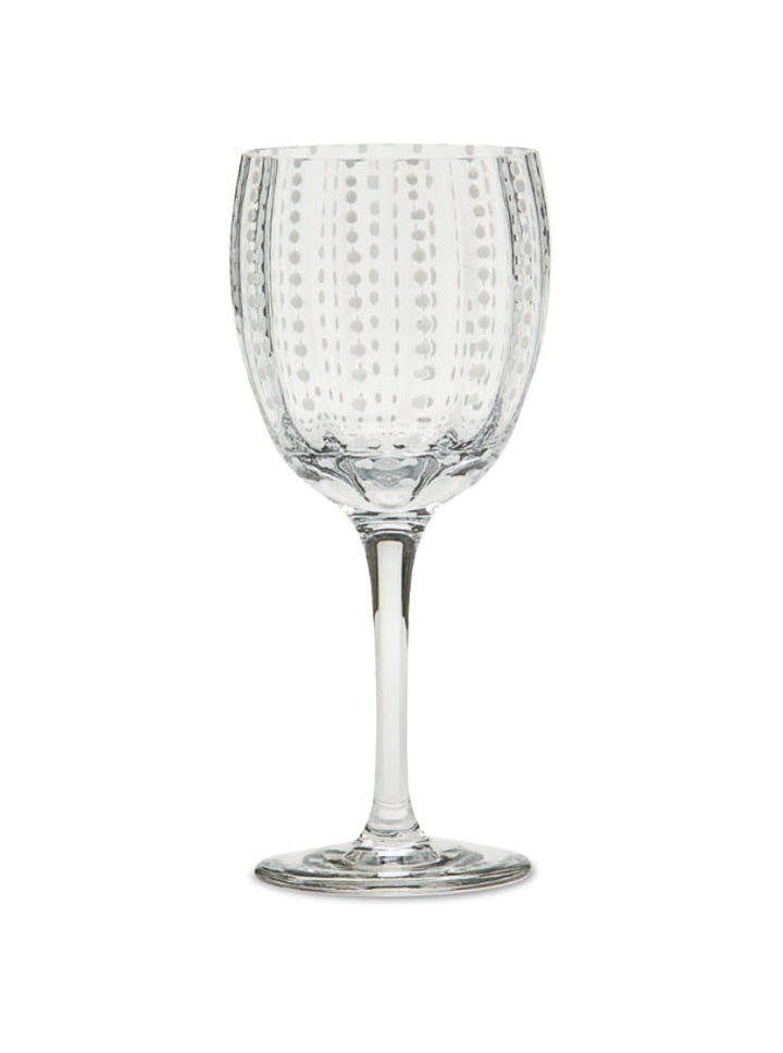 Zafferano America Perle Wine Goblet (Set of 2)