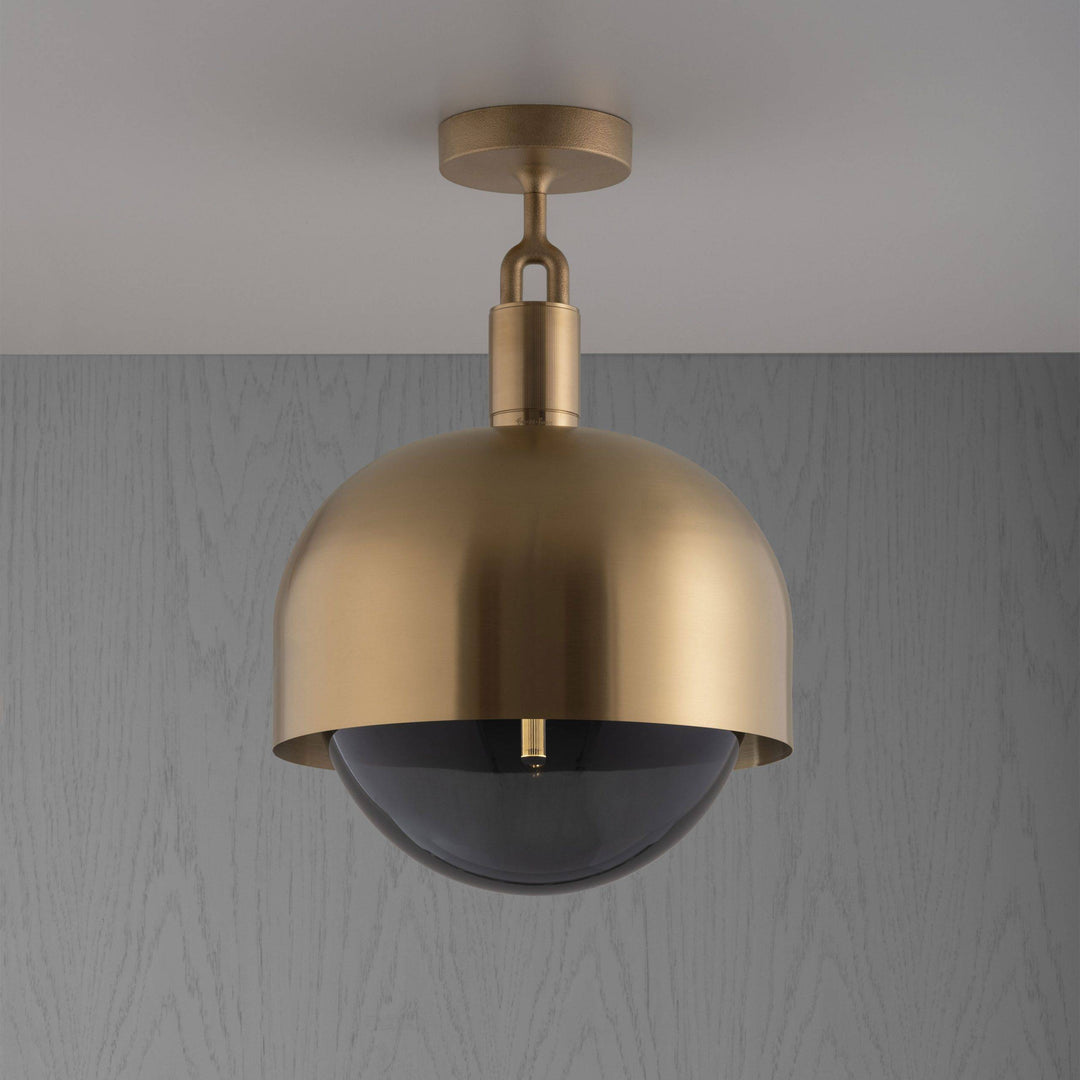 Buster + Punch Forked Ceiling Linear Light with Shade/Globe