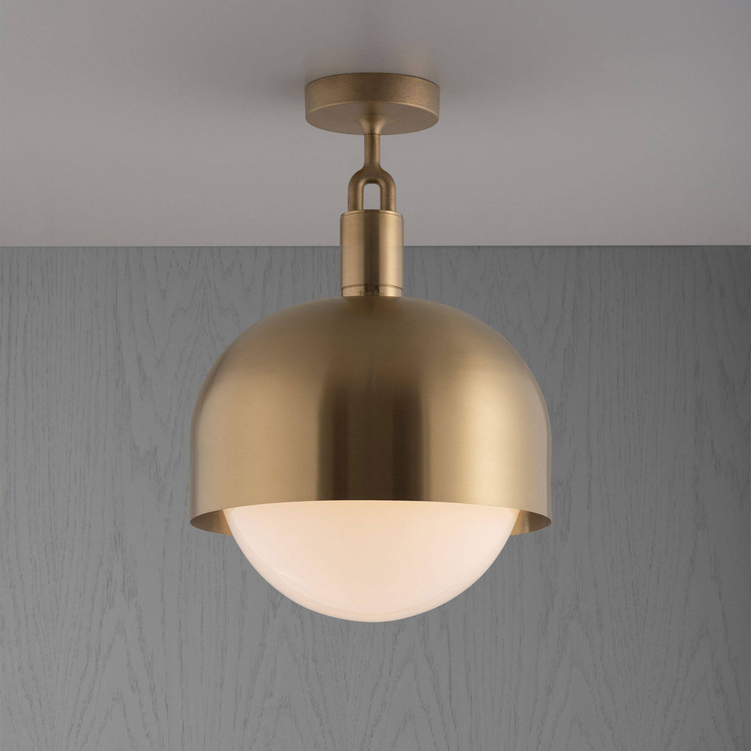 Buster + Punch Forked Ceiling Linear Light with Shade/Globe