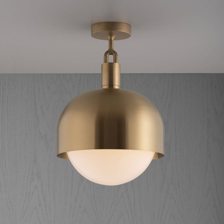 Buster + Punch Forked Ceiling Linear Light with Shade/Globe