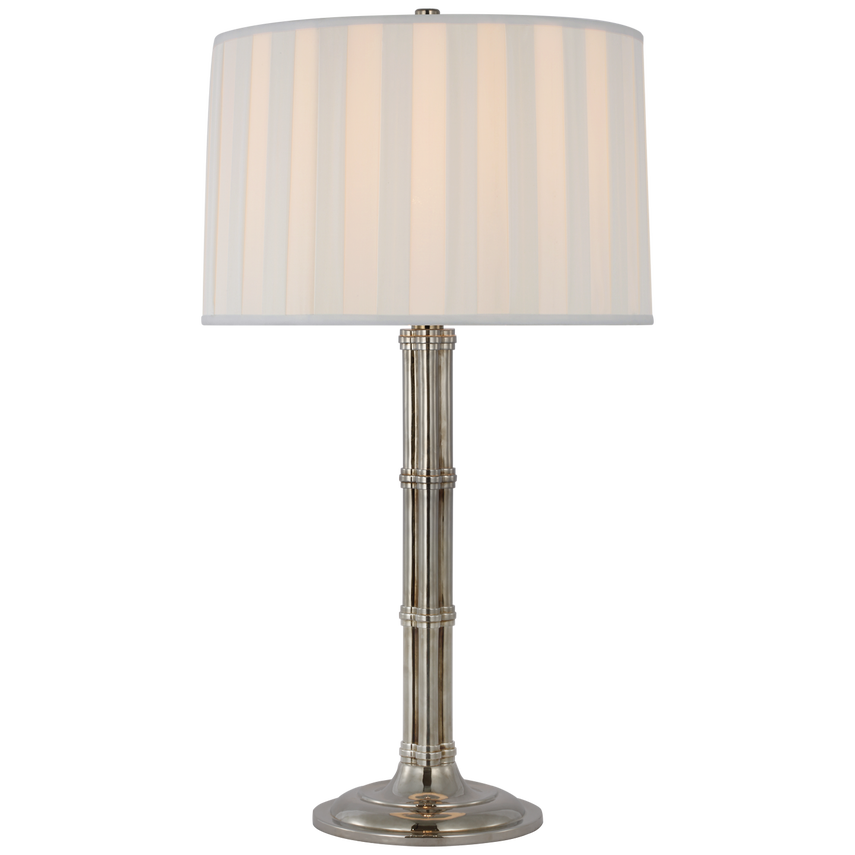 Visual Comfort & Co. Downing Large Table Lamp Table Lamps Visual Comfort & Co. Butler's Silver  