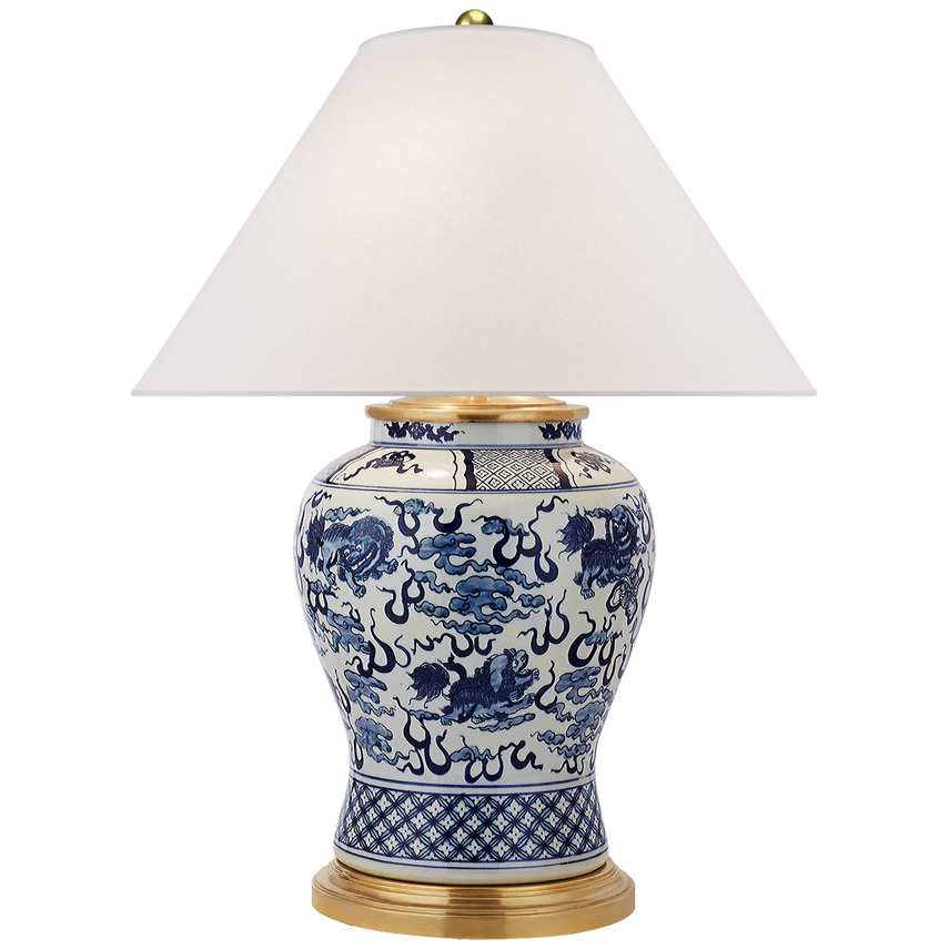 Visual Comfort & Co. Foo Dog Medium Table Lamp