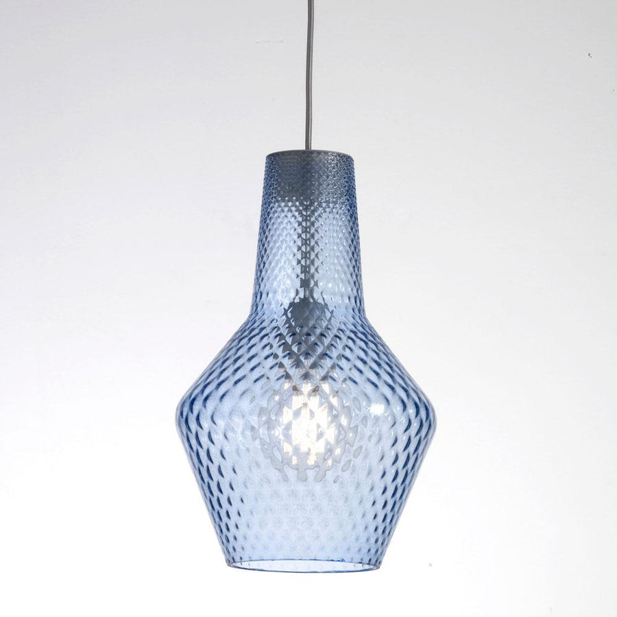 Zafferano America Romeo Pendant Light Pendants Zafferano America Light Blue 45 inches