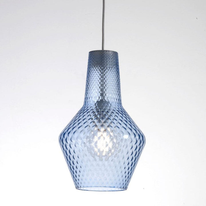 Zafferano America Romeo Pendant Light Pendants Zafferano America Light Blue 45 inches