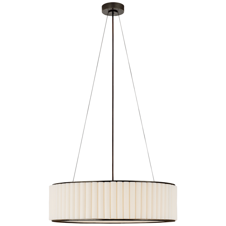 Visual Comfort & Co. Palati Large Hanging Shade Chandeliers Visual Comfort & Co. Bronze  