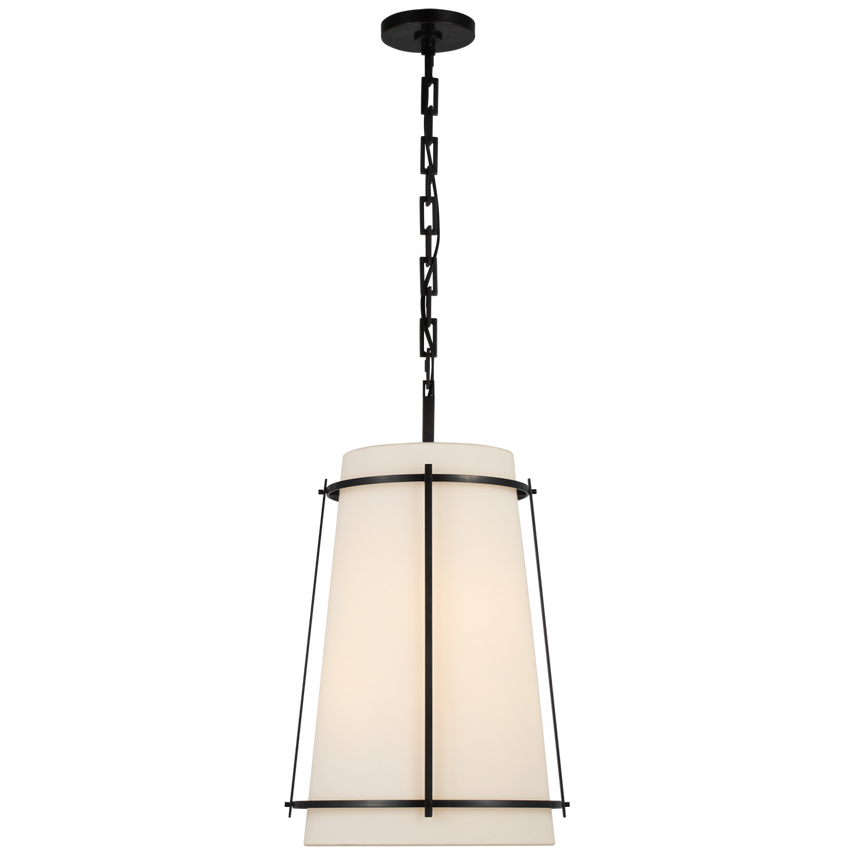 Visual Comfort & Co. Callaway Medium Hanging Shade Chandeliers Visual Comfort & Co. Bronze  