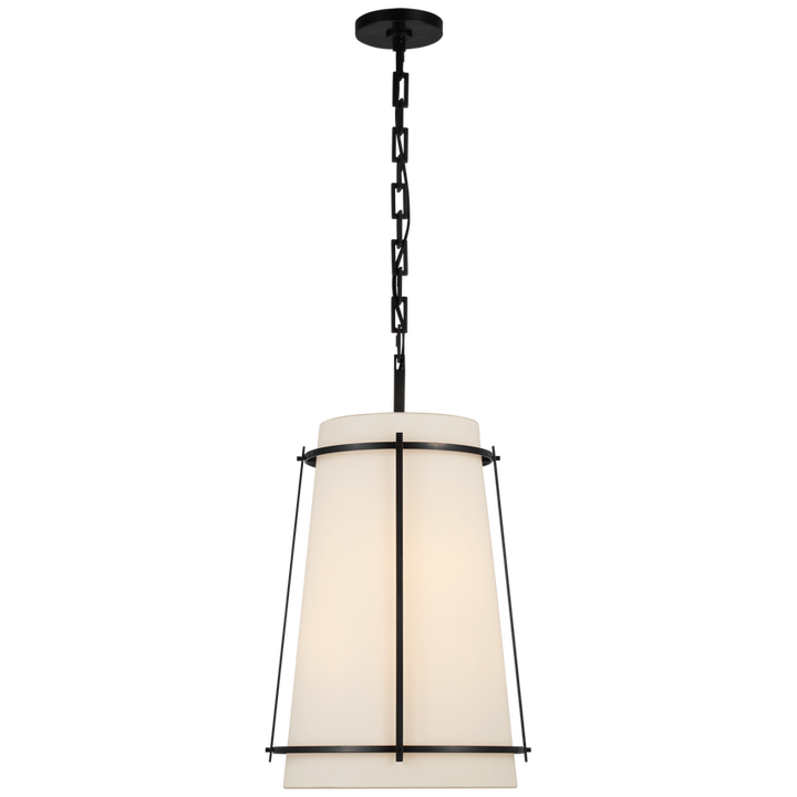 Visual Comfort & Co. Callaway Medium Hanging Shade Chandeliers Visual Comfort & Co. Bronze  