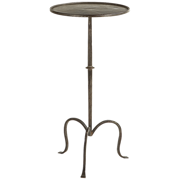 Visual Comfort & Co. Hand-Forged Martini Table Decorative Tables Visual Comfort & Co. Aged Iron