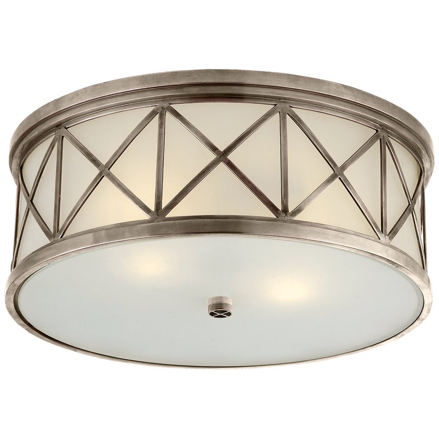 Visual Comfort & Co. Montpelier Large Flush Mount Ceiling Flush Mounts Visual Comfort & Co. Bronze  